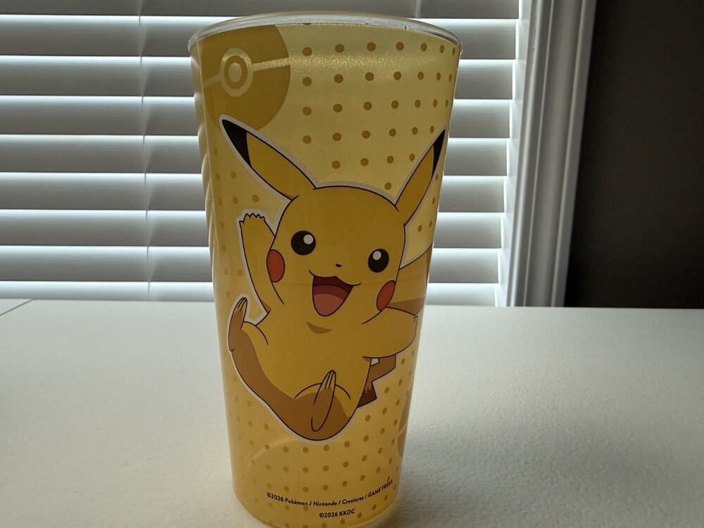 Krispy Kreme X Pokemon Pikachu Limited Edition Cup - Clean Cup